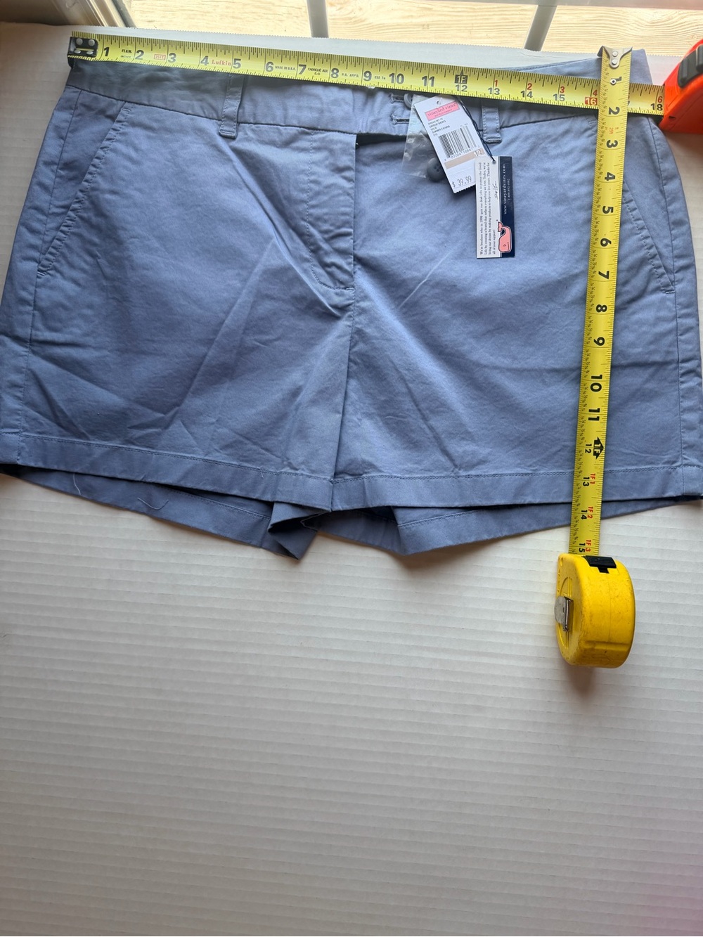Vineyard Vines Women's Chino Cargo Shorts - Light Blue